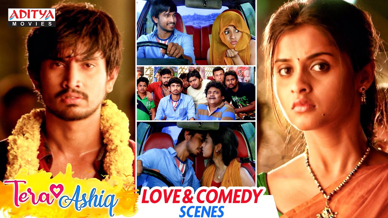 Tera Ashiq Movie Love & Comedy Scenes | Raj Tarun | Arthana Binu | Shakalaka Shankar | Aditya Movies