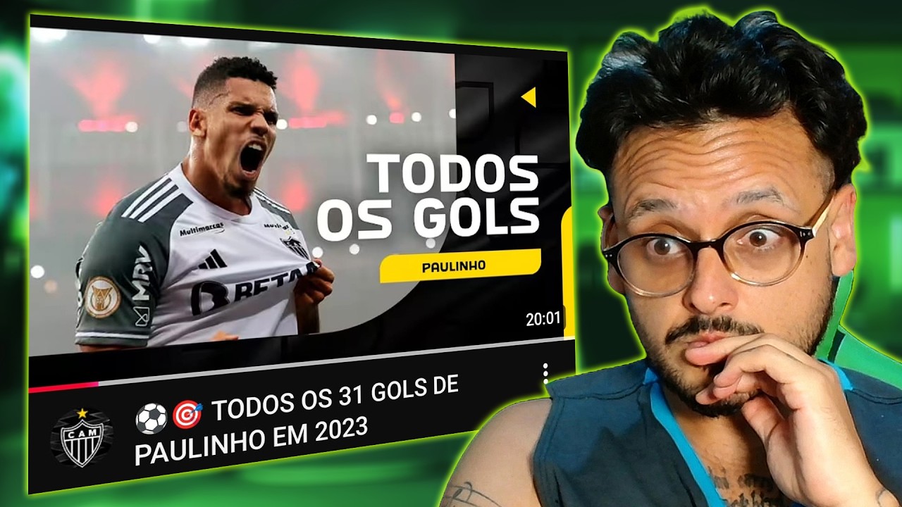 ⚽🎯 TODOS OS 31 GOLS DE PAULINHO EM 2023 [REACT]