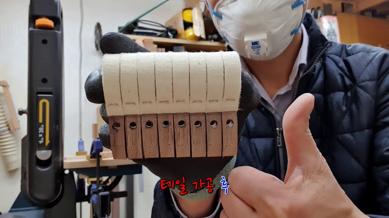그랜드피아노 해머교환 Grand piano hammer replace