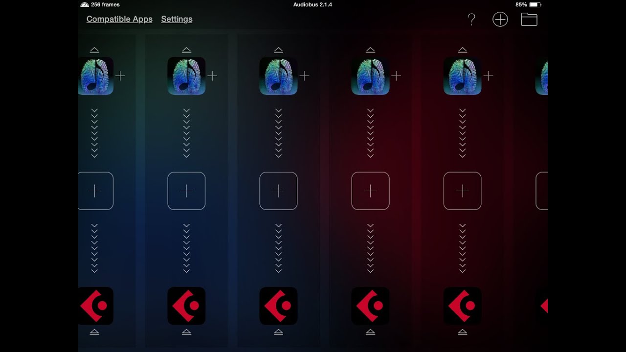 Thumbjam and Cubasis - an Audiobus and IAA multitrack 