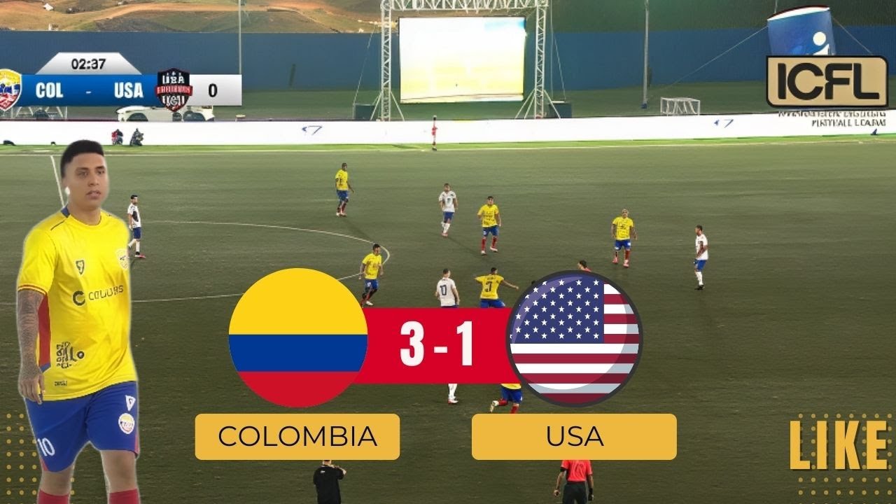 COLOMBIA VS USA 🔥 El partidazo de creadores con MrStivenTc &iexcl;IMPERDIBLE
