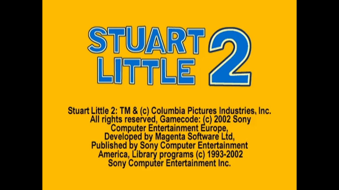PSX Longplay [793] Stuart Little 2 (US)