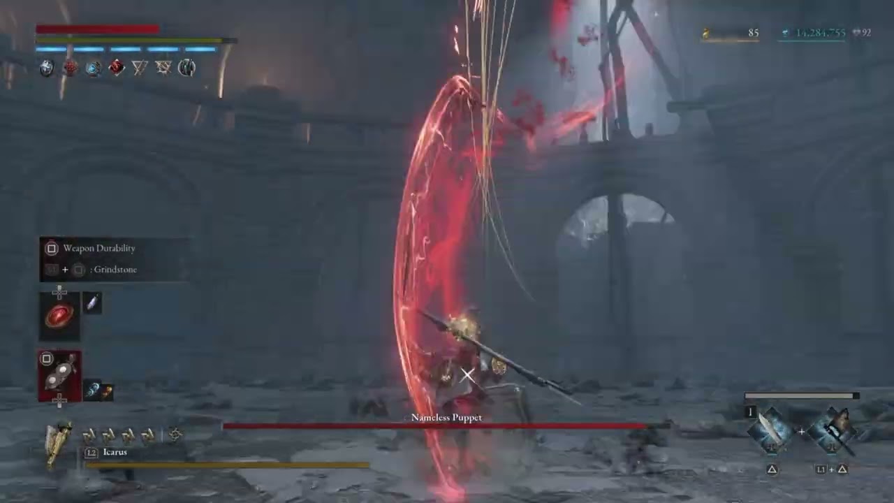 Nameless Puppet (Difficulty 5, City Longspear Handle + Tyrant Murderer Dagger blade, Hitless)