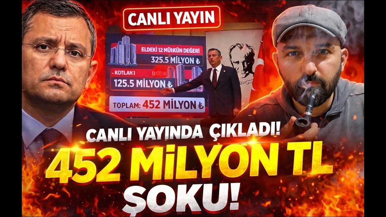 “CANLI YAYINDA AÇIKLADI! 452 MİLYON TL ŞOKU!” FAKİR CANLI