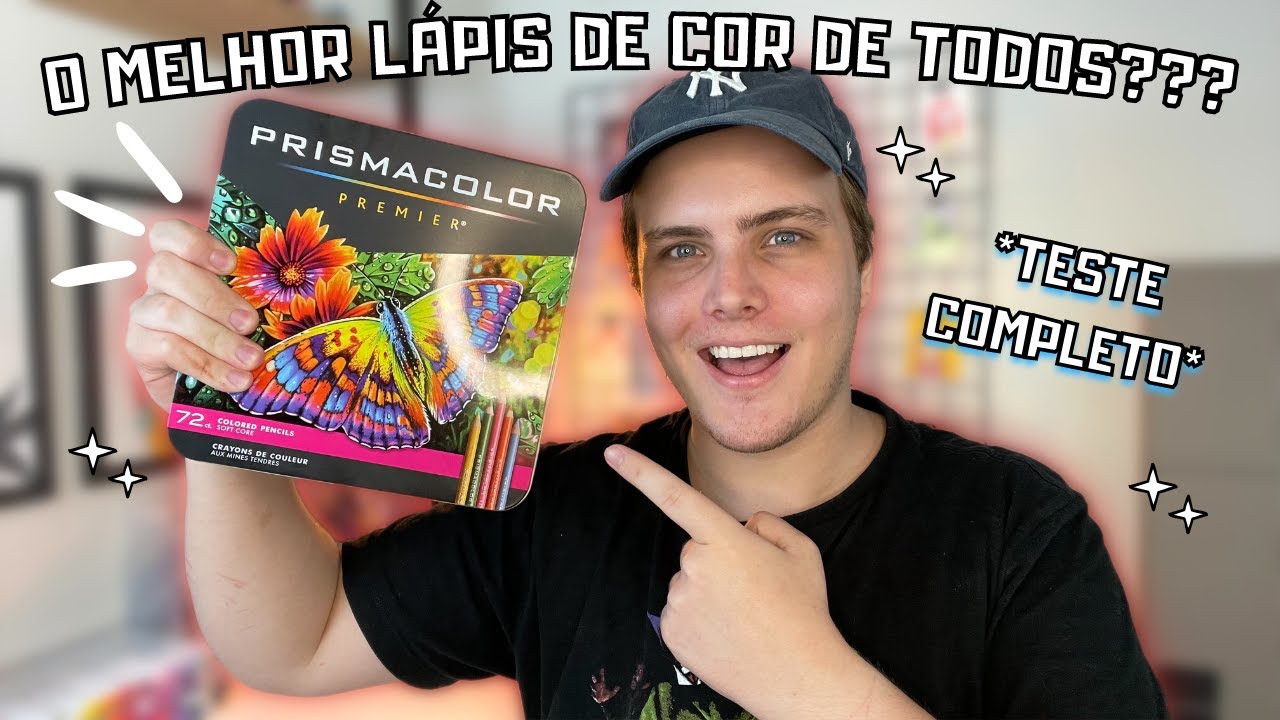 TESTANDO LÁPIS DE COR PRISMACOLOR PREMIER 72 CORES | VALE A PENA?