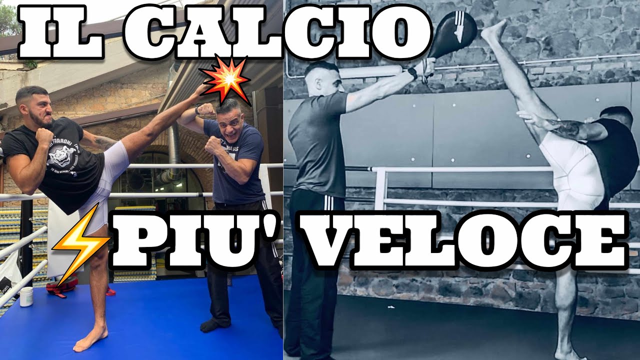 Il calcio più veloce della Kickboxing con Mattia Faraoni
