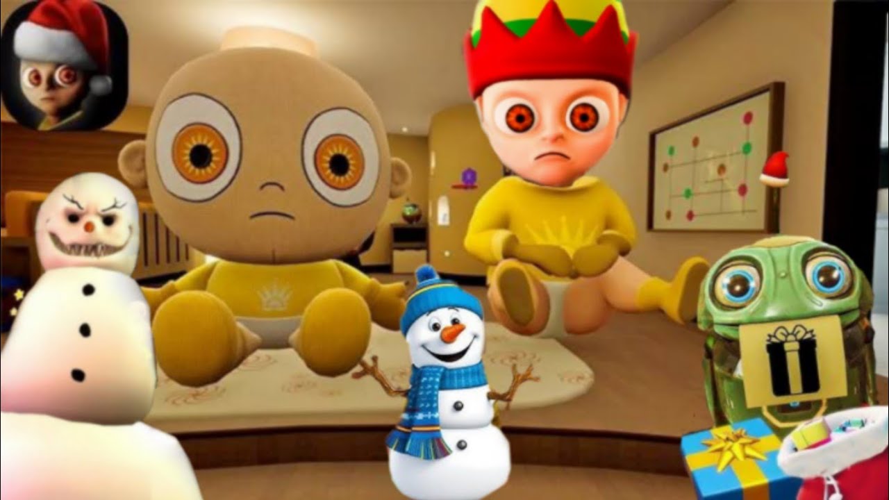 "🤶Newt memories GIANT FRIDAY: COOL Baby In Yellow’s GIANT BABY GIFT🎁Shocks in Scary Gameplay Update!