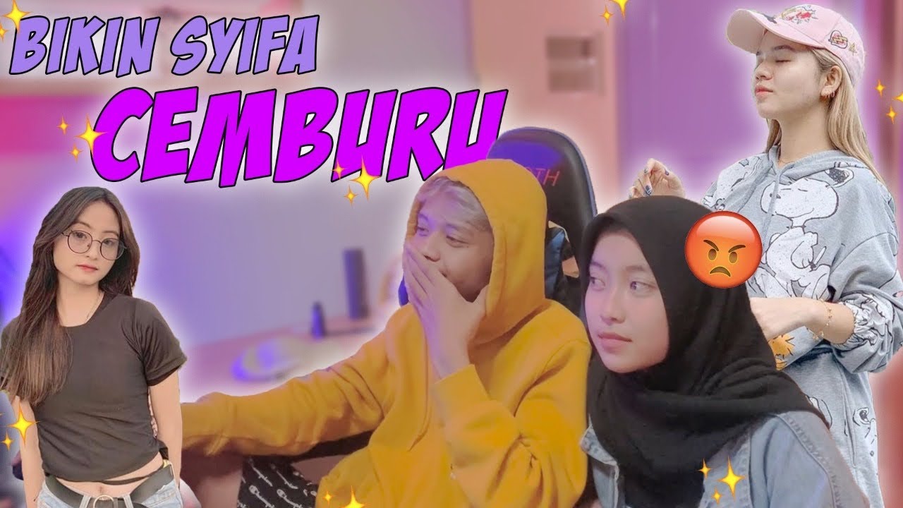 REACTION CEWE TIKTOK DIDEPAN SYIFA PART3 || DIA CEMBURU🤣