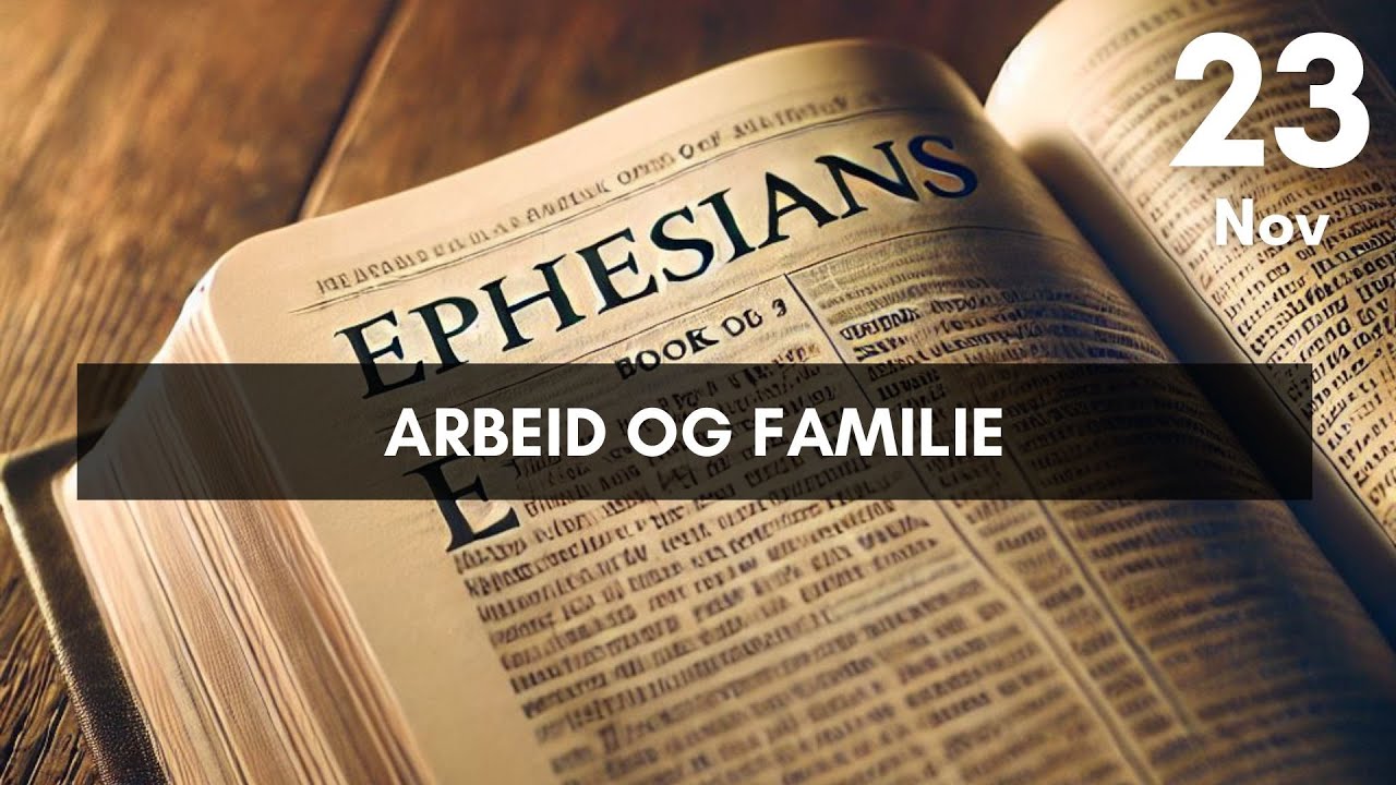 Andreas Nydal - Efeserbrevet 6: 1-9 