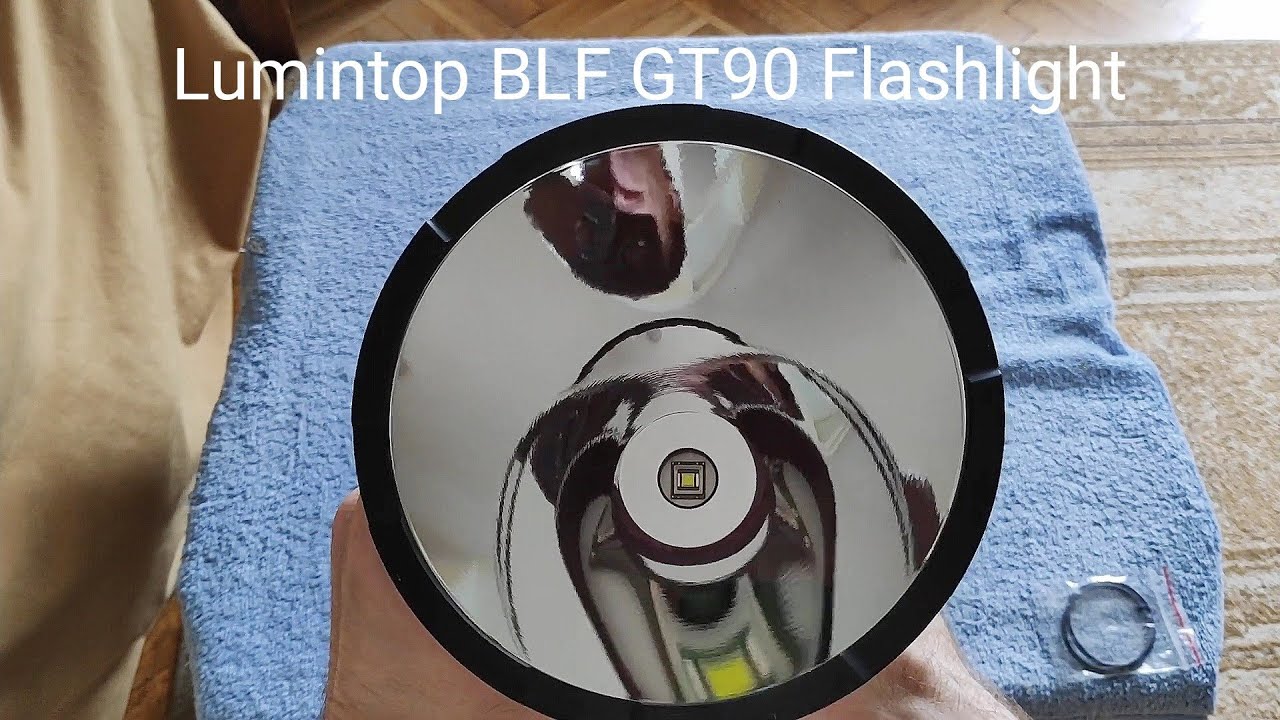 Lumintop BLF GT90 7000lm Flashlight (Monster Thrower) - Unboxing