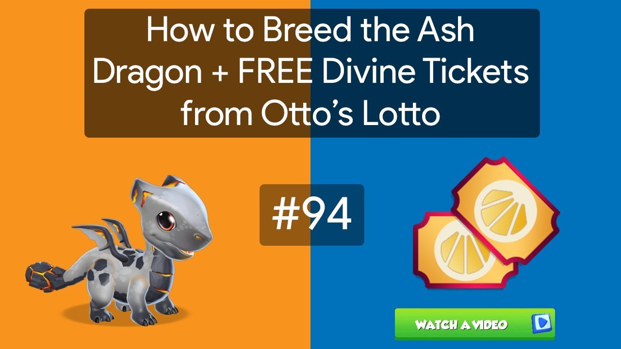 How to Breed the Ash Dragon + FREE Divine Tickets from Otto’s Lotto | DML Breeding Guide #94