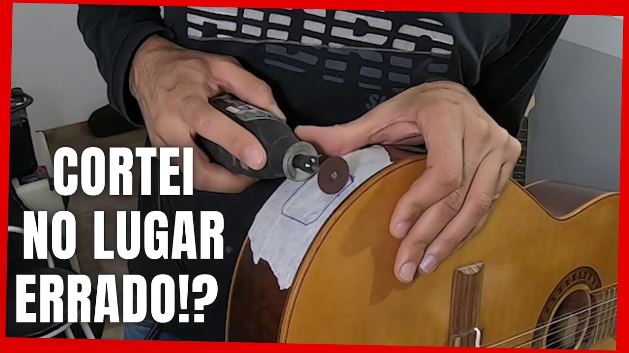 Instalação de Pre Amplificador Fishman Isys+ Em Viola Rozini