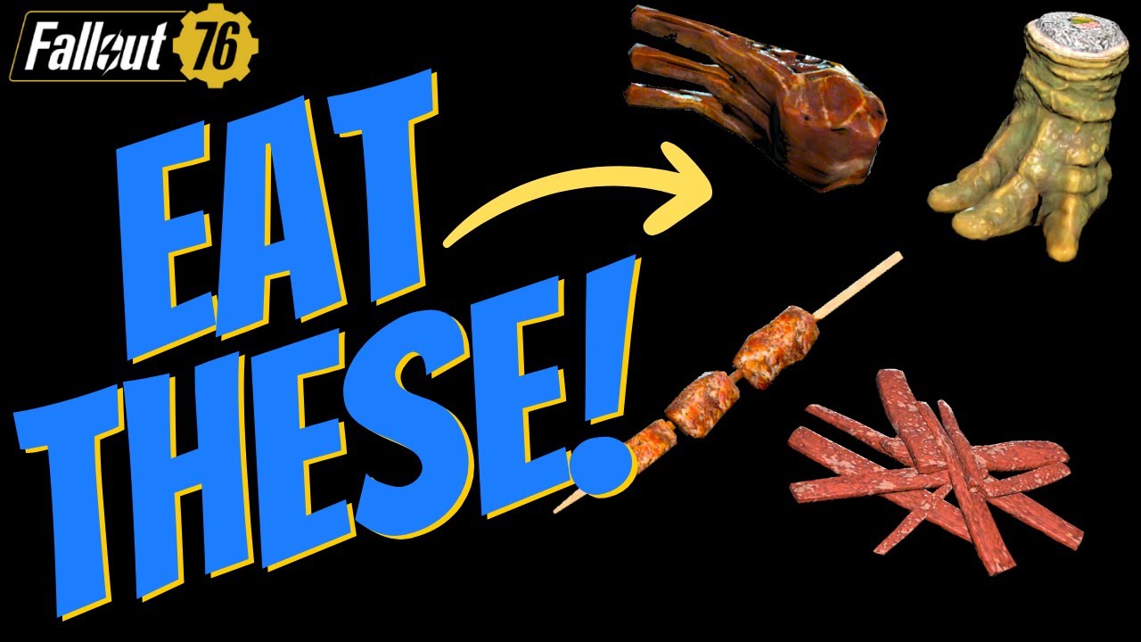 Fallout 76 - The Best SPECIAL Boosting Foods For Carnivore