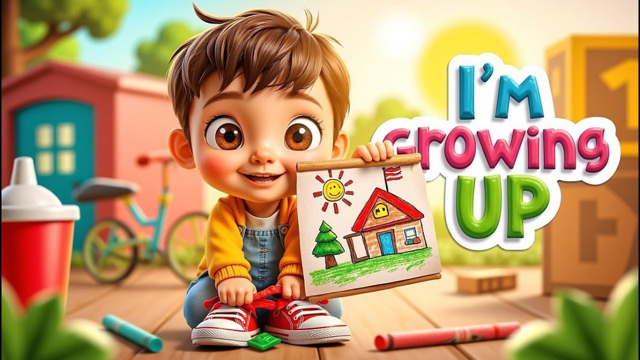 🎵 I’m Growing Up Song  Fun Kids Song About Learning & Milestones 🎵