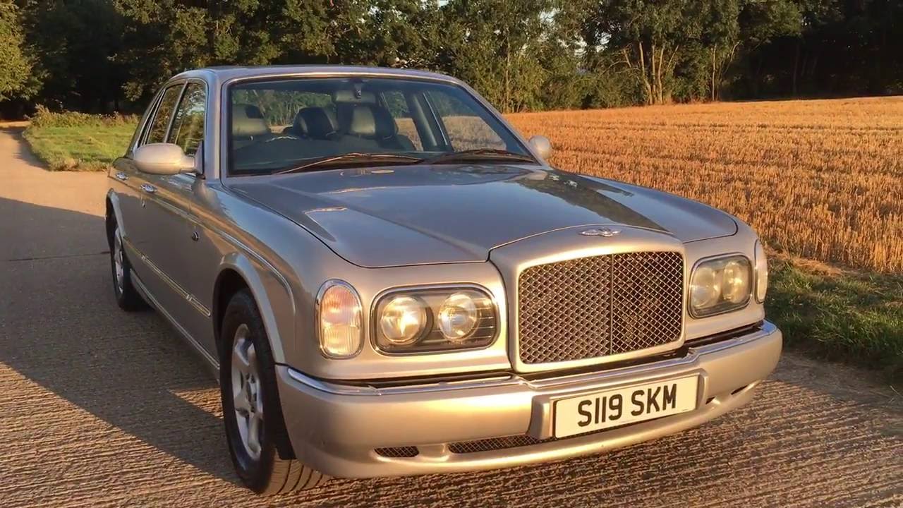 1998 BENTLEY ARNAGE GREEN LABEL 4.4 BMW V8 TURBO VIDEO