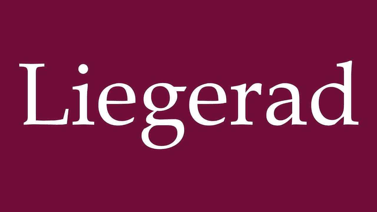 How to Pronounce ''Liegerad'' (Recumbent bike) Correctly in German