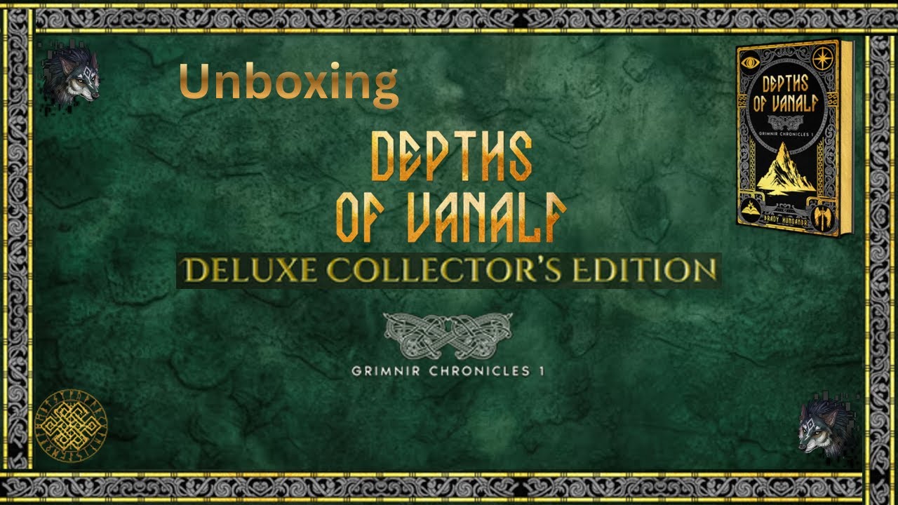Unboxing Depths of Vanalf Deluxe Collector's Edition