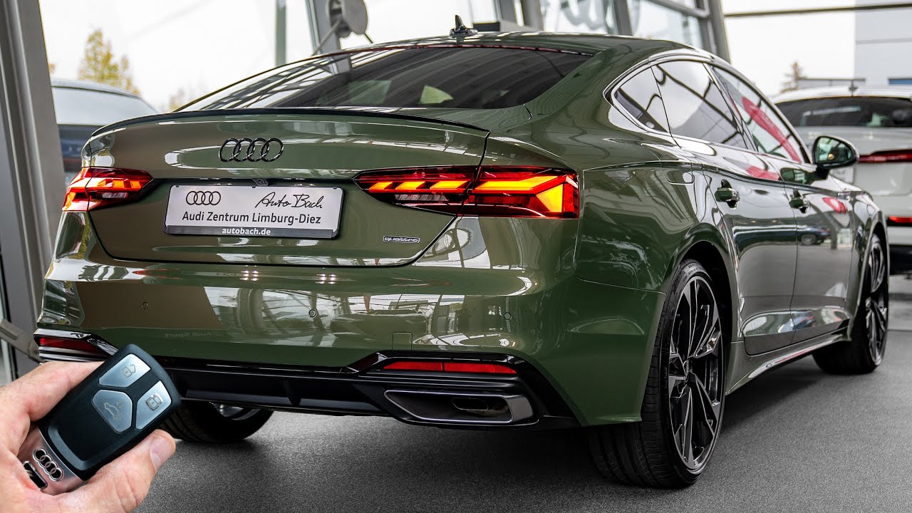 [HDR] 2023 Audi A5 Sportback S line 45 TFSI quattro (265hp) - Sound & Visual Review!