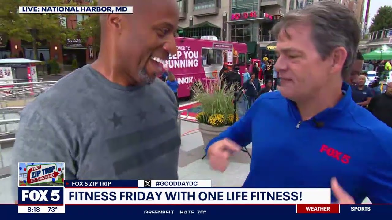 Onelife Fitness Kicks off Labor Day Weekend on Fox 5