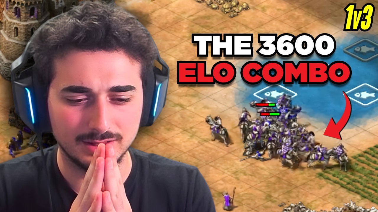 3 Well Coordinated 1200 Elos is Hera's Nightmare | 1v3 AoE2