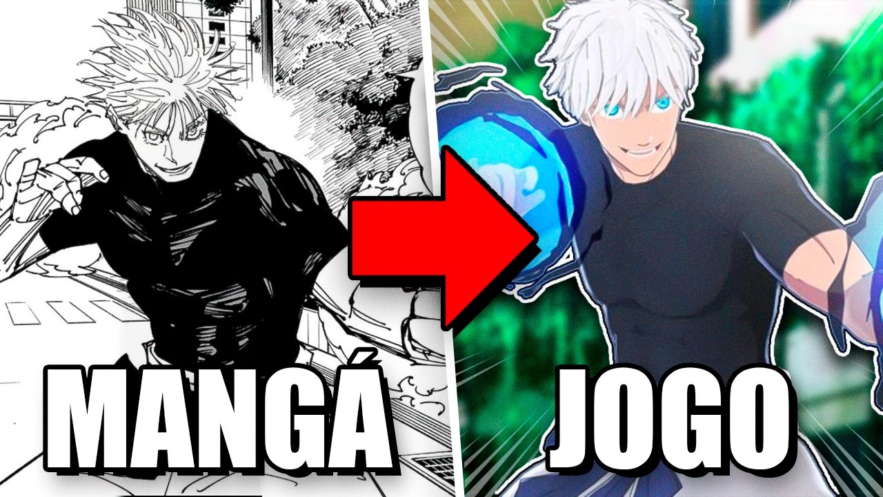 Criei um JOGO de JUJUTSU KAISEN