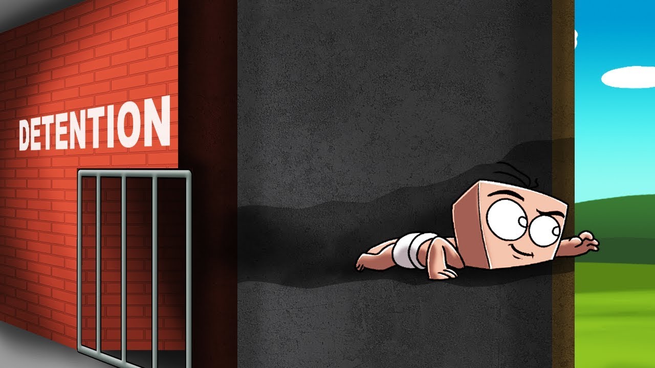 Minecraft - Who's Your Daddy? Baby Escapes School Detention!