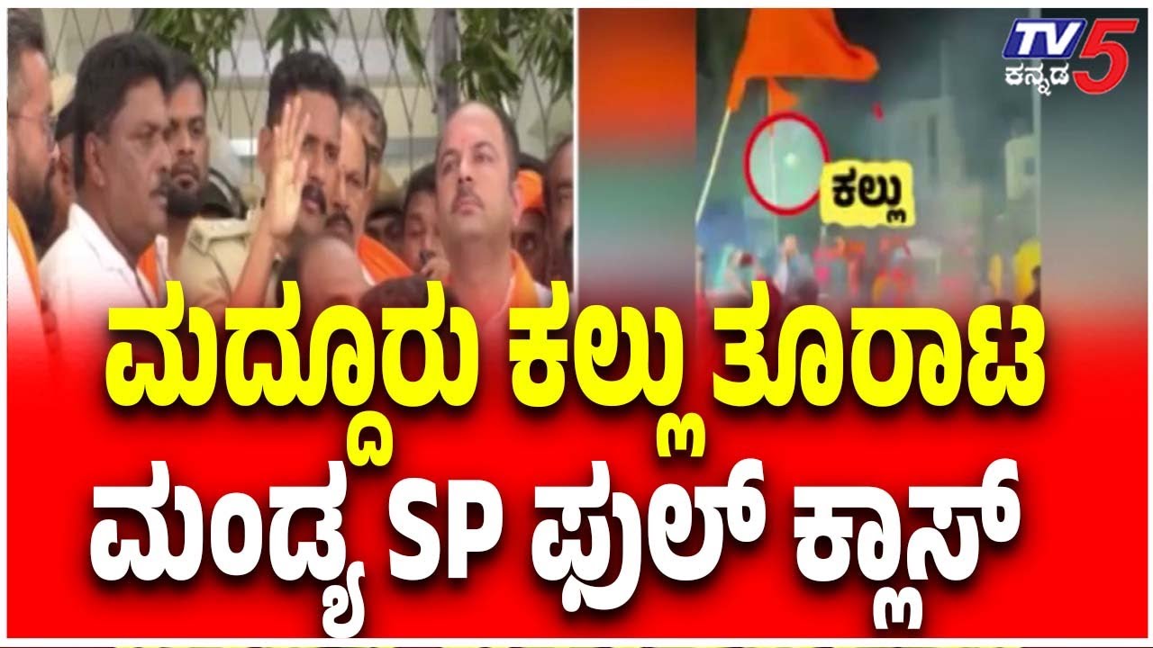 Mandya SP About Stone Pelting Incident: ಮದ್ದೂರು ಕಲ್ಲು ತೂರಾಟ ಮಂಡ್ಯ SP ಫುಲ್ ಕ್ಲಾಸ್