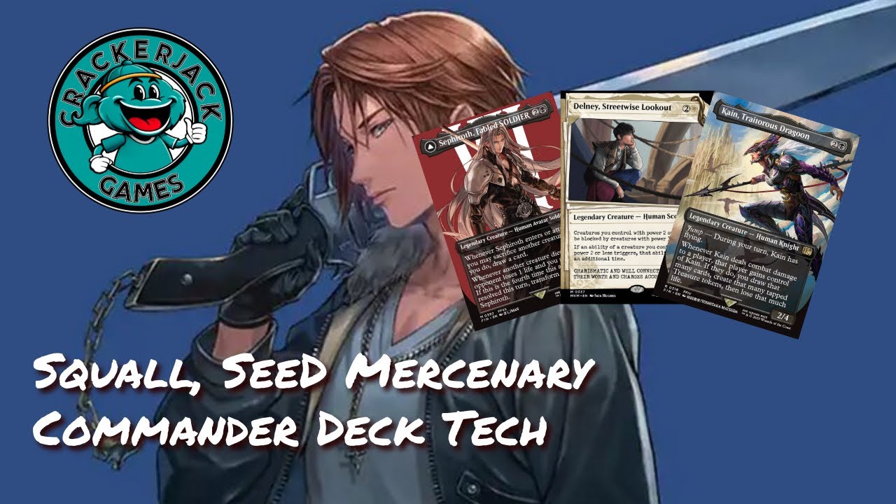 Squall, SeeD Mercenary | Commander | Deck Tech | Final Fantasy