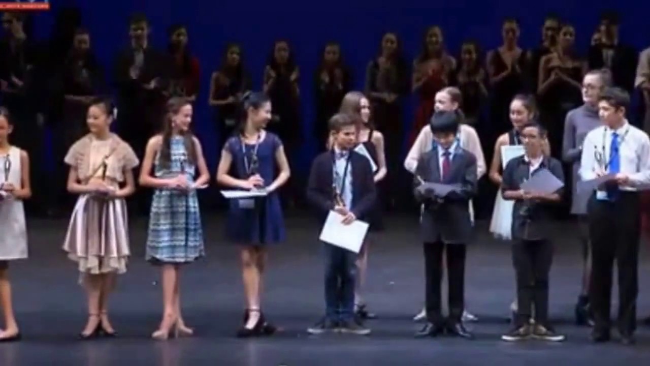 Antonio Casalinho - Awards Ceremony YAGP 2016 New York