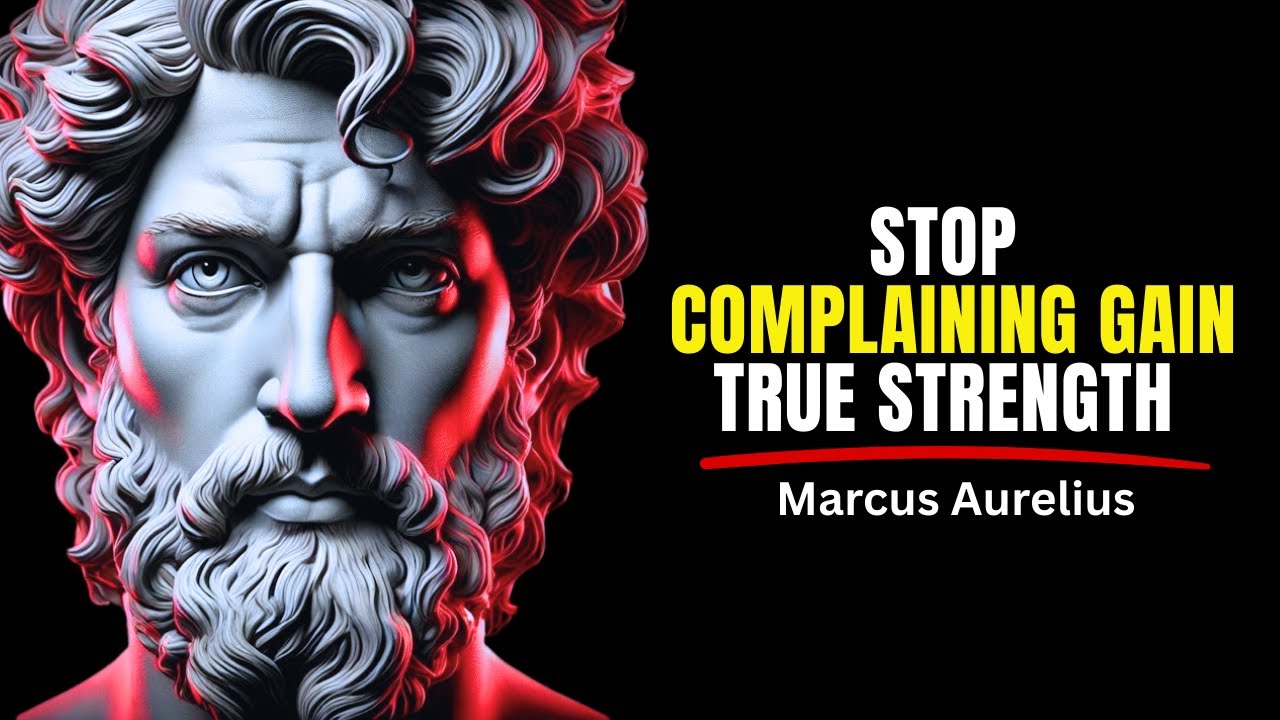 The Stoic Secret: Why Complaining Destroys Your Inner Power