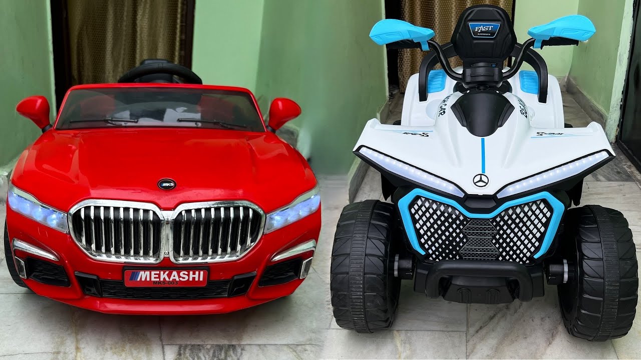 RC ATV Bike & RC BMW Car Unboxing & Testing | Remote Control Ride on Car | Shamshad Maker🔥🔥
