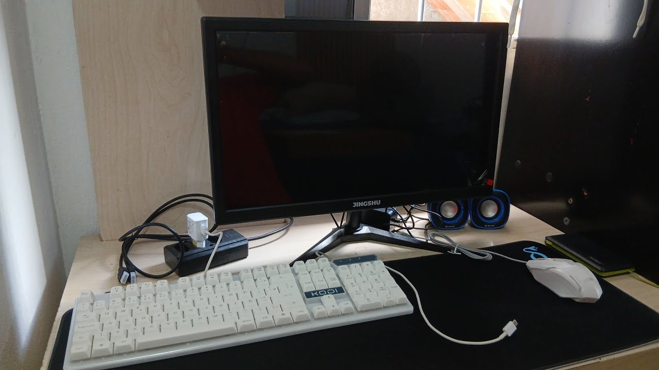 Meu primeiro setup, fiquei muito feliz! Part 1