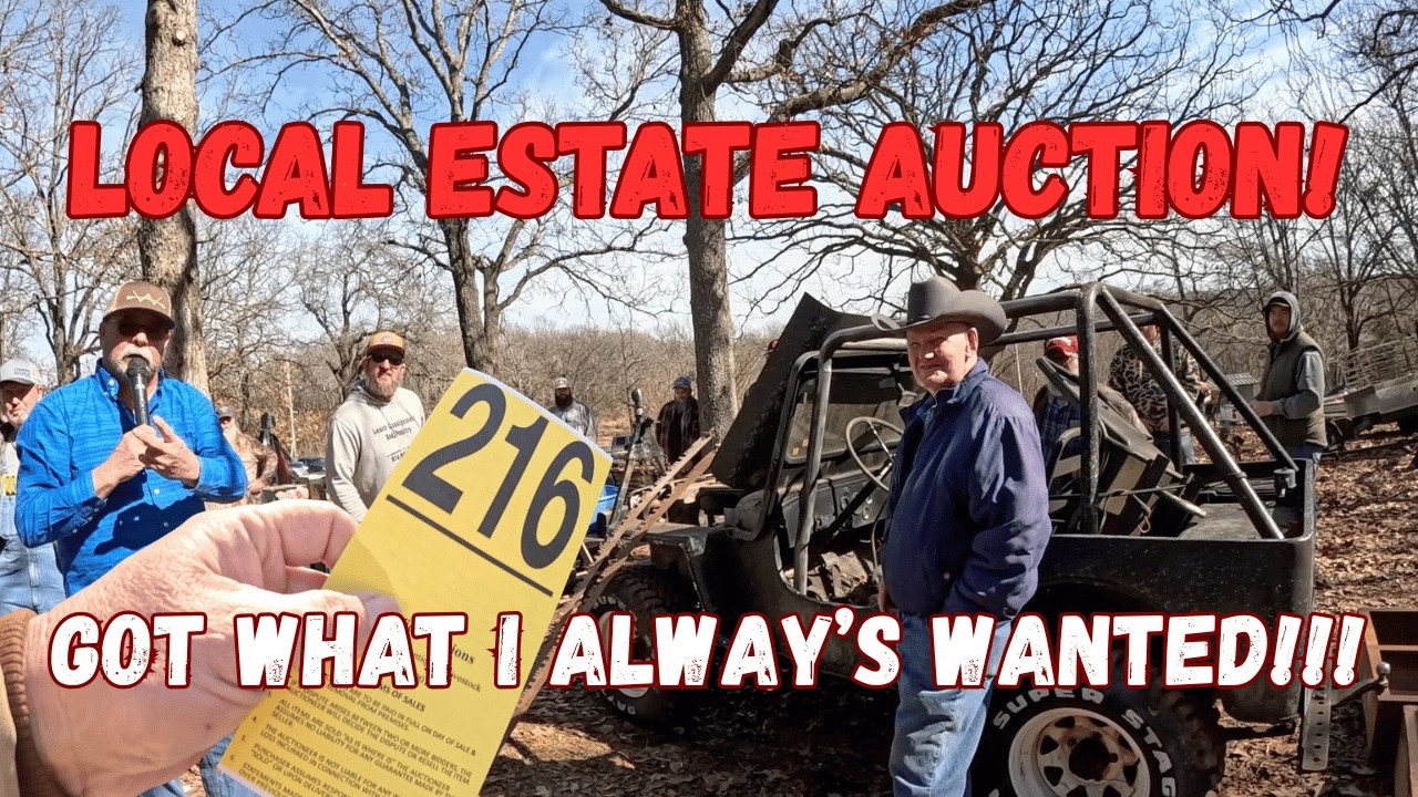 Bucket List Items! Did I Make Out? Crozier Hoarder Estate Auction Day 1.