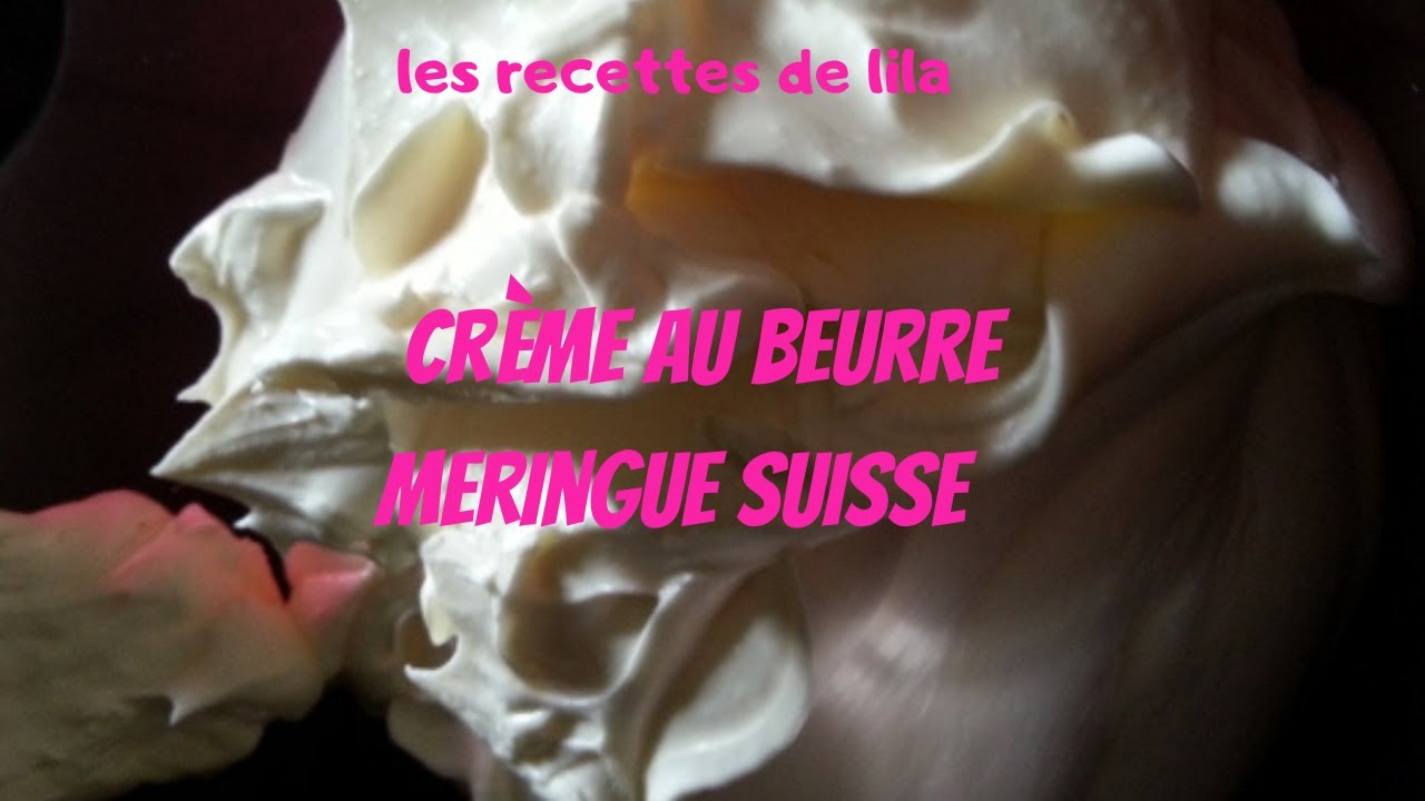 CRÈME AU BEURRE MERINGUE SUISSE🧁 + ASTUCE, comment rattraper une crème qui a Tranchée  🍰🧁