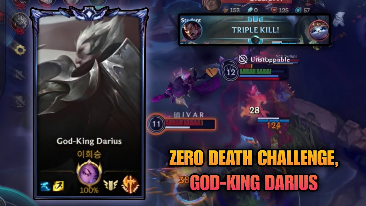 This is how you dominate in game using God-King Darius! | League of Legends Wildrift
