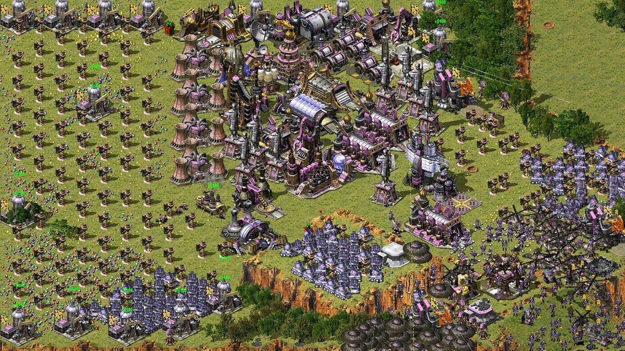Red Alert 2 Yuri Revenge - Extreme AI - 7 Soviet Vs Libya - Pretty Woman V2.0 - Command Conquer