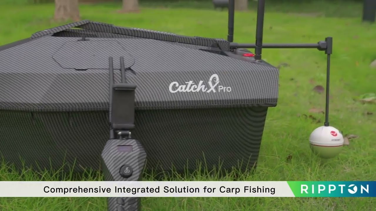 CatchX Pro GPS Bait Boat with Fish Finder