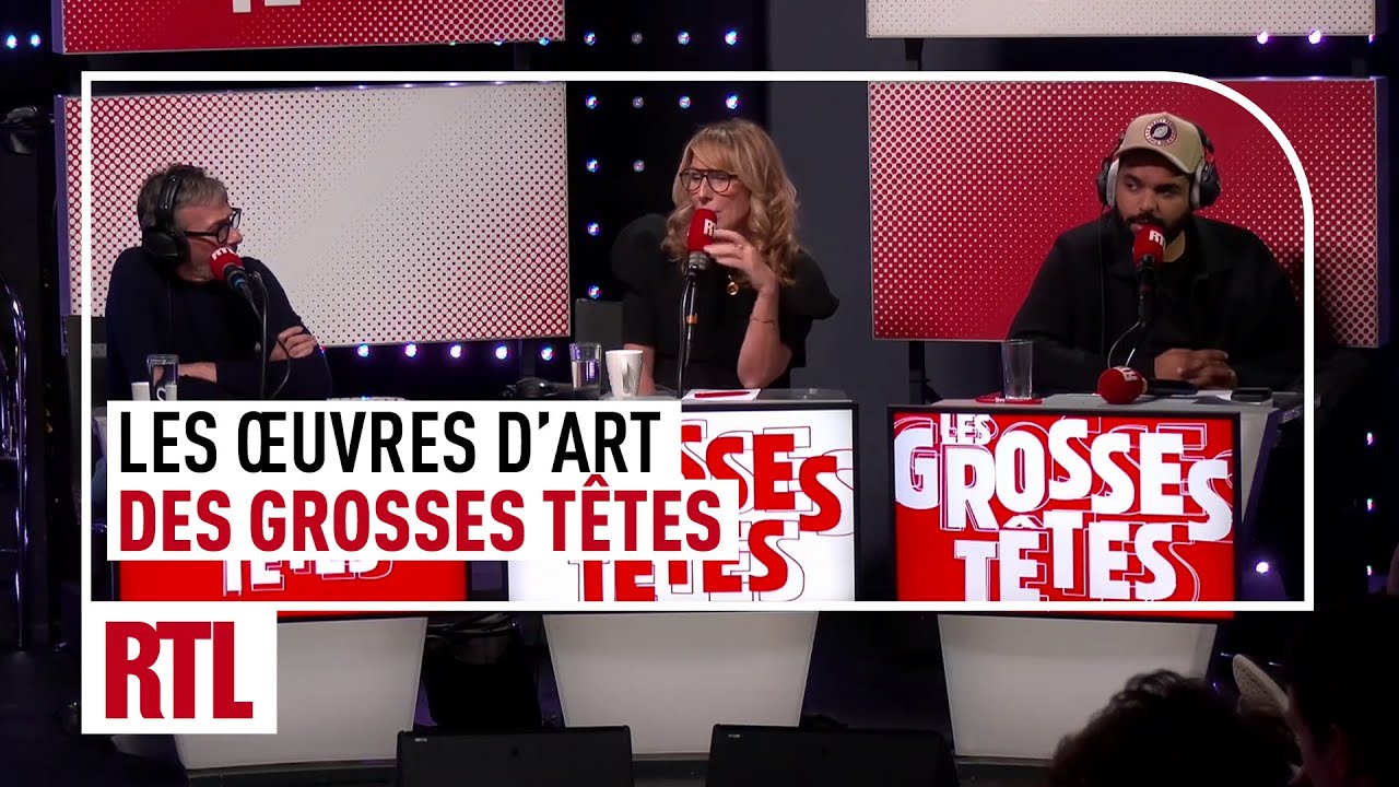 Les Grosses Têtes : Arielle Dombasle parle de son tableau de Claude Monet