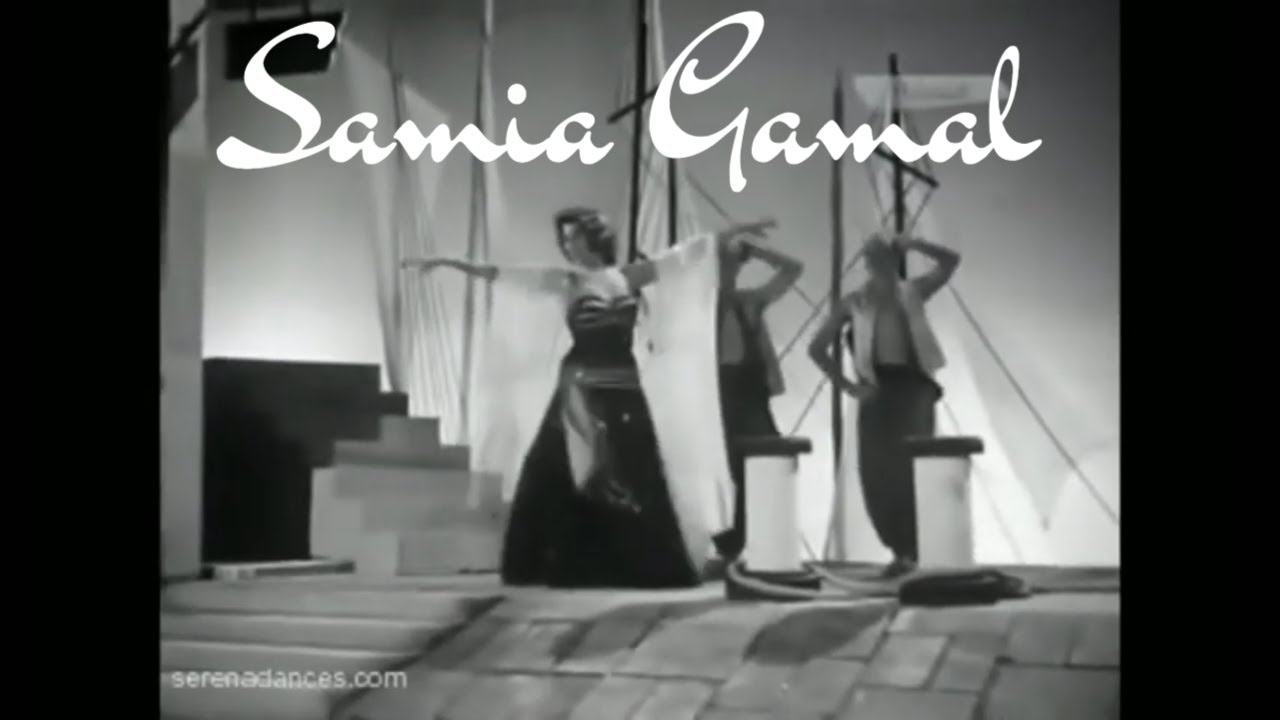 Samia Gamal in Al Rajul el Thani -Golden Era Belly Dance