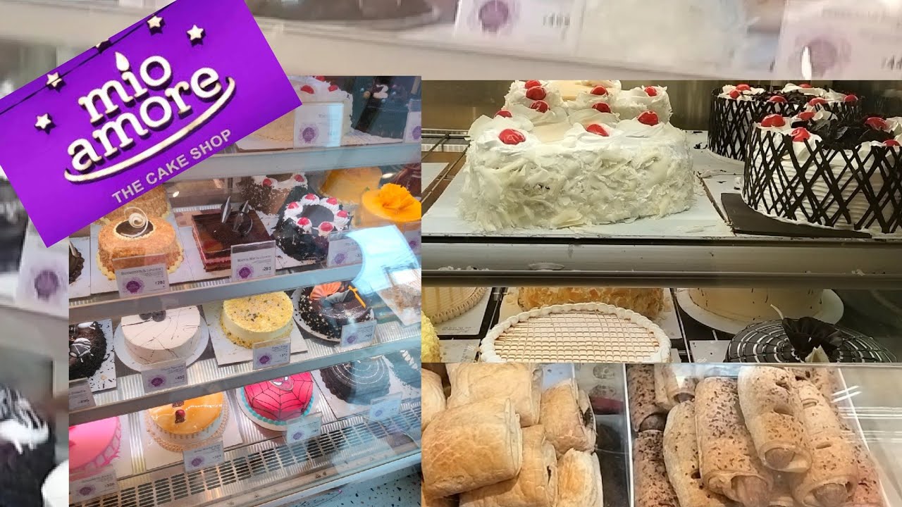 Mio amore cake shop l 2024 update with new price list / tag l huge collection of cake and pastry l