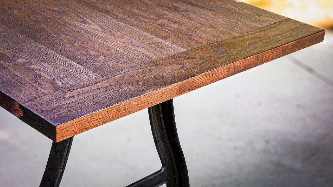 How to Make a Table With Breadboard Ends