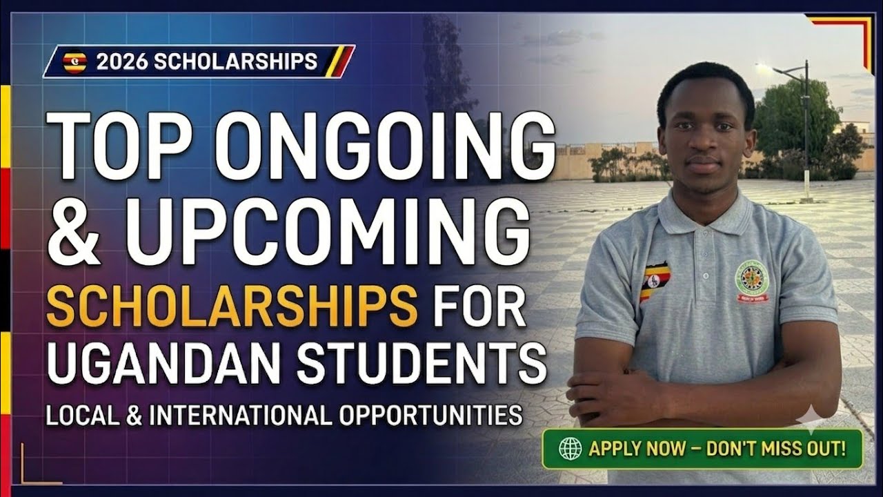 Top Ongoing & Upcoming Scholarships for Ugandan Students | Local & International Opportunities 🇺🇬