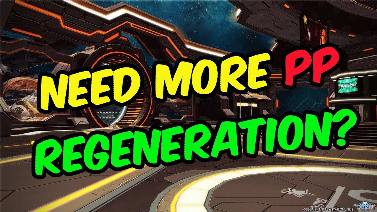 [PSO2] Get more PP Regeneration with this Weapon!