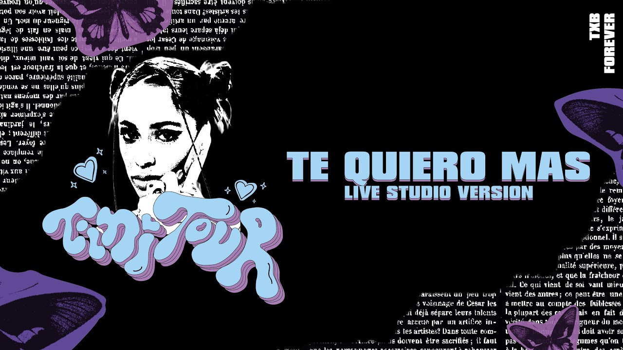 TINI, Nacho - Te Quiero Más (Live Studio Version - Tini Tour)