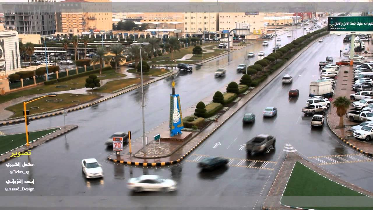 تصوير لمحافظة حفرالباطن يوم الأحد 28/3/1436هـ