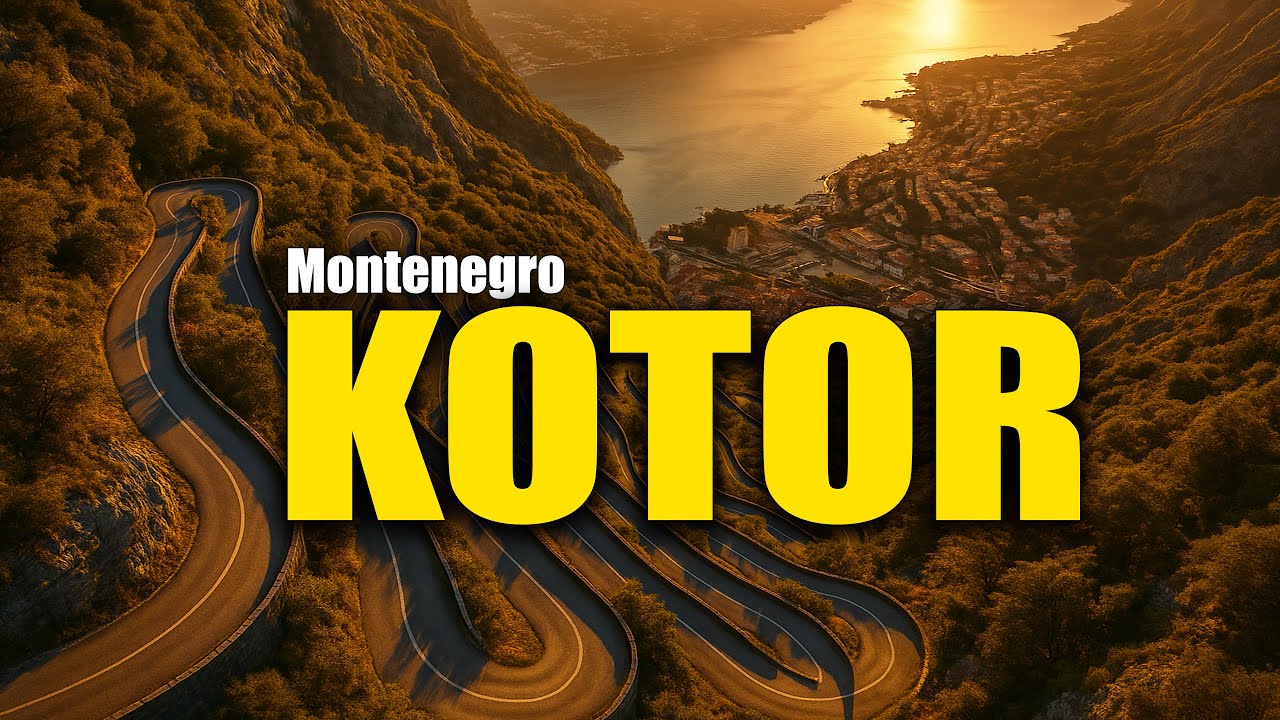 🇲🇪 CZARNOGÓRA - SERPENTYNY KOTOR - LOVCEN