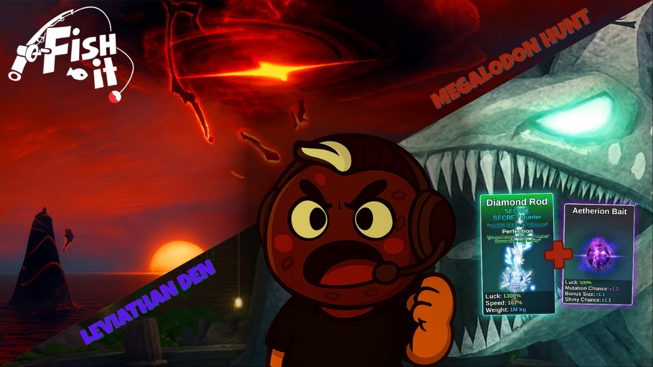 BOBBER BARU DONE!! KITA TES DI MEGALODON LEVIATHAN MAGMA WHALE🦈 | FISH IT! ROBLOX INDONESIA