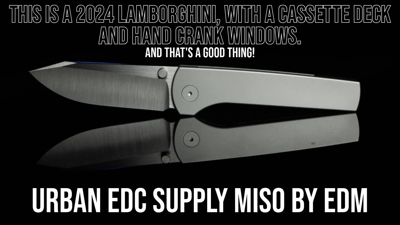 Everything You Need, Nothing you Don't! - Urban EDC Supply Miso by Everyday Minimalist