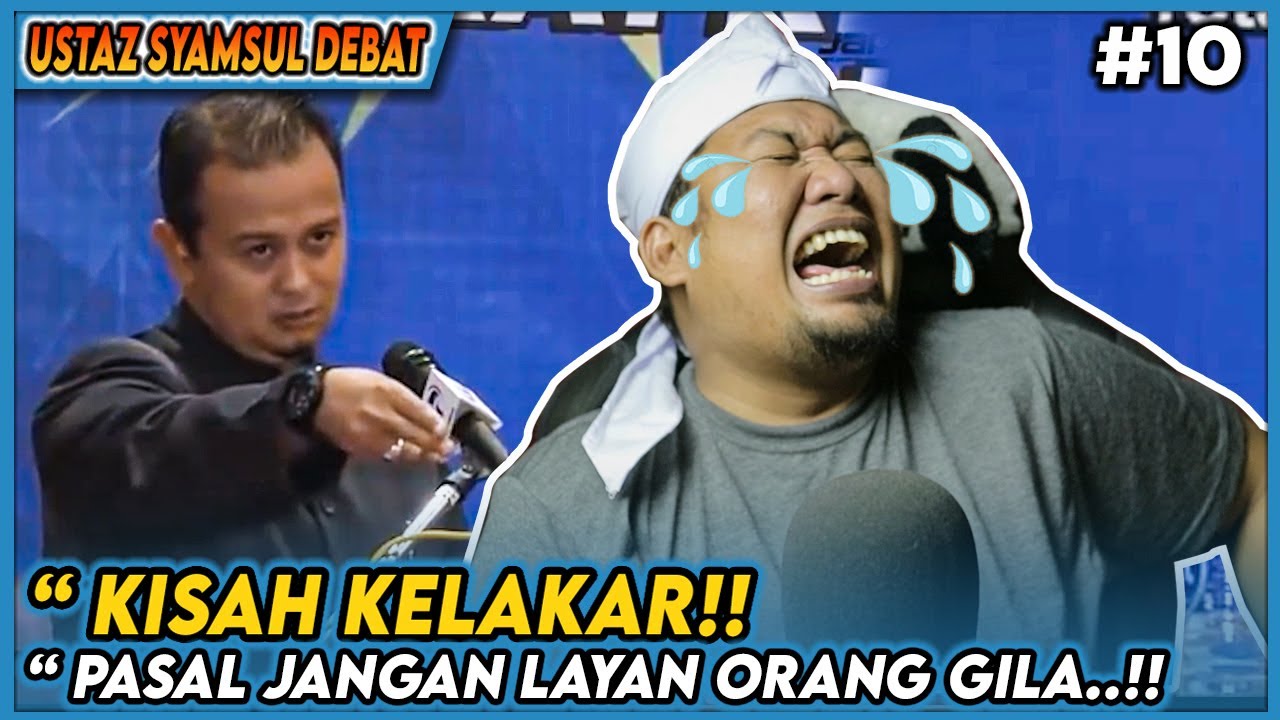 TERSEMBUR CUY 💦 🤣 ❗ USTAZ SYAMSUL DEBAT | REACTION