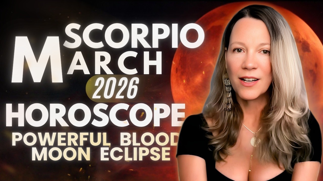 SCORPIO Sun Moon Rising MARCH 2026 🔆 Blood Moon Eclipse Changes EVERYTHING